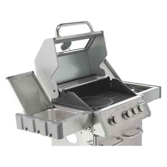GRILL GAZ. ITAMI 3+1 INOX.11,5KW,Z SZYBĄ -zdjęcie numer 13