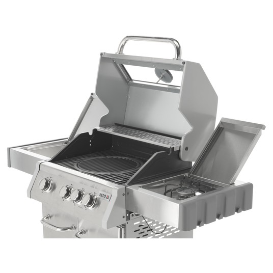 GRILL GAZ. ITAMI 3+1 INOX.11,5KW,Z SZYBĄ -zdjęcie numer 14