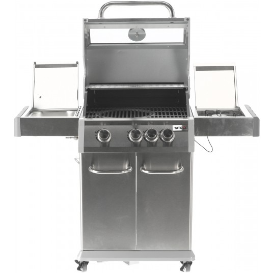 GRILL GAZ. ITAMI 3+1 INOX.11,5KW,Z SZYBĄ -zdjęcie numer 18