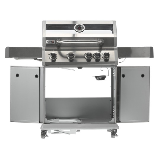 GRILL GAZ. ITAMI 4+1 SS.14,2KW, SZYBA -zdjęcie numer 12