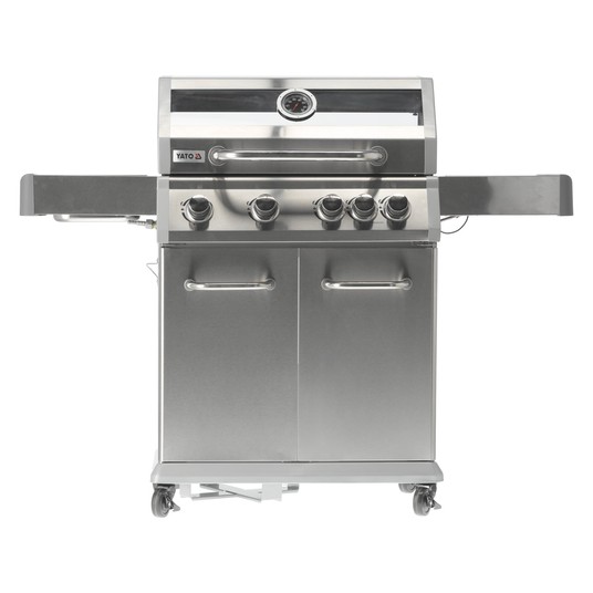 GRILL GAZ. ITAMI 4+1 SS.14,2KW, SZYBA -zdjęcie numer 9