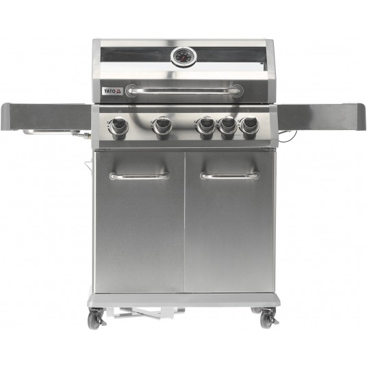 GRILL GAZ. ITAMI 4+1 SS.14,2KW, SZYBA -zdjęcie numer 7