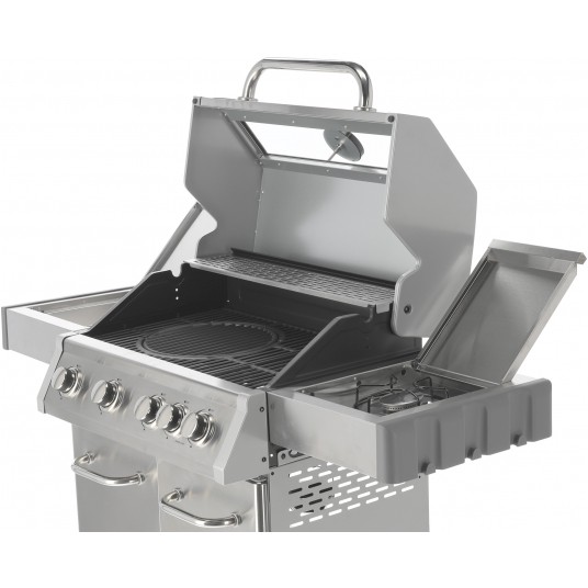 GRILL GAZ. ITAMI 4+1 SS.14,2KW, SZYBA -zdjęcie numer 8