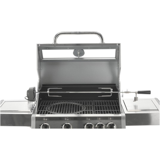 GRILL GAZ. ITAMI 4+1 SS.14,2KW, SZYBA -zdjęcie numer 3