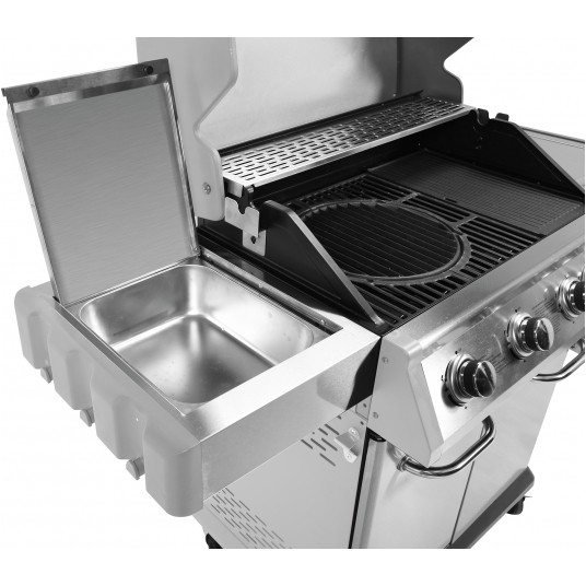 GRILL GAZ. ITAMI 4+1 SS.14,2KW, SZYBA -zdjęcie numer 5