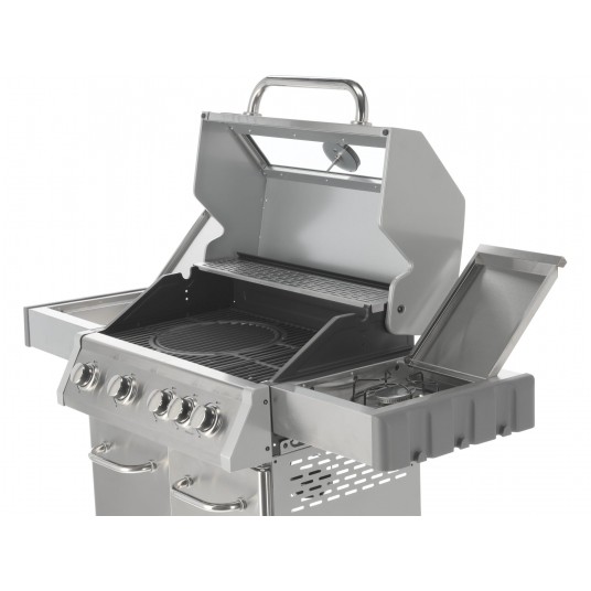 GRILL GAZ. ITAMI 4+1 SS.14,2KW, SZYBA -zdjęcie numer 2