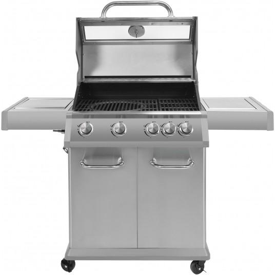 GRILL GAZ. ITAMI 4+1 SS.14,2KW, SZYBA -zdjęcie numer 6