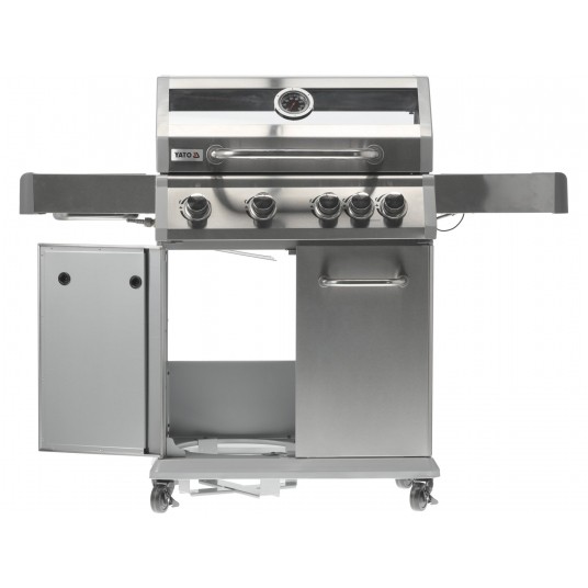 GRILL GAZ. ITAMI 4+1 SS.14,2KW, SZYBA -zdjęcie numer 11