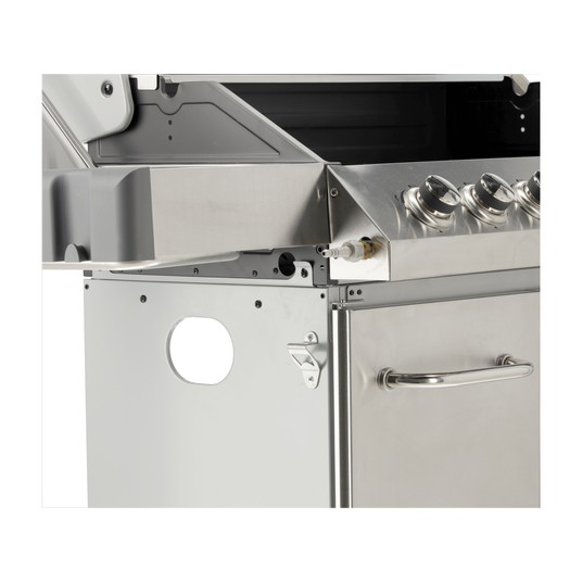 GRILL GAZ. ITAMI 6+1 INOX 20,5KW,Z SZYBĄ -zdjęcie numer 4