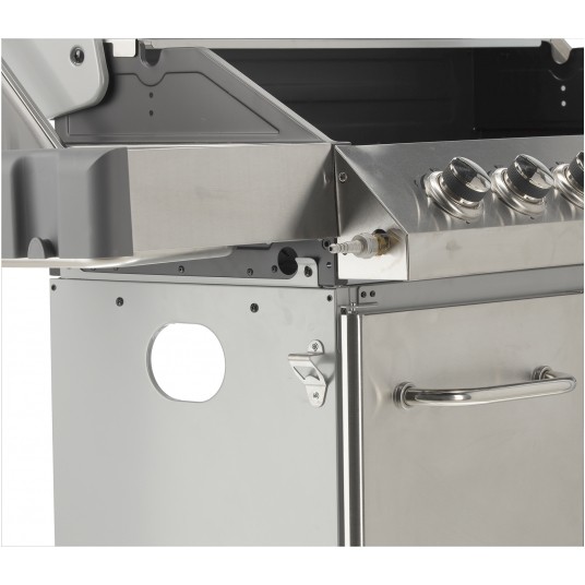 GRILL GAZ. ITAMI 6+1 INOX 20,5KW,Z SZYBĄ -zdjęcie numer 7