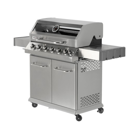 GRILL GAZ. ITAMI 6+1 INOX 20,5KW,Z SZYBĄ -zdjęcie numer 1