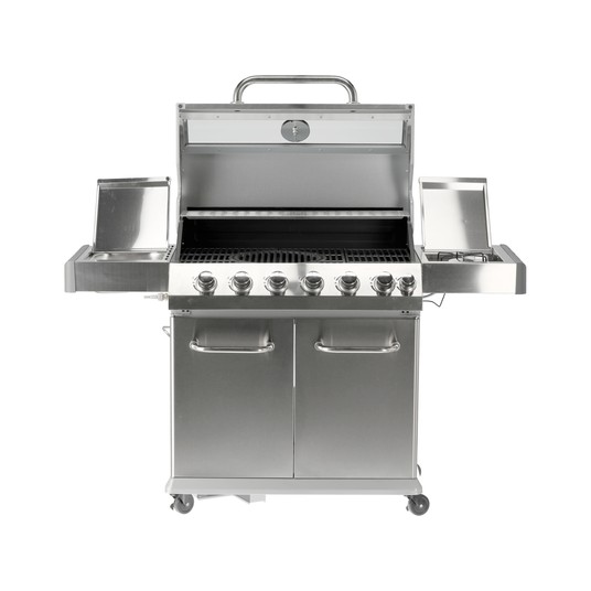 GRILL GAZ. ITAMI 6+1 INOX 20,5KW,Z SZYBĄ -zdjęcie numer 12