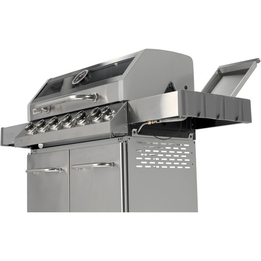 GRILL GAZ. ITAMI 6+1 INOX 20,5KW,Z SZYBĄ -zdjęcie numer 16