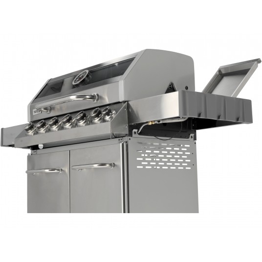 GRILL GAZ. ITAMI 6+1 INOX 20,5KW,Z SZYBĄ -zdjęcie numer 16