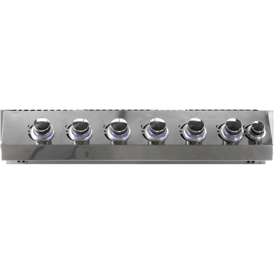GRILL GAZ. ITAMI 6+1 INOX 20,5KW,Z SZYBĄ -zdjęcie numer 6
