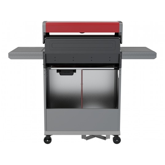 GRILL GAZ. OKAYA 4+1, 14,2KW, CZERWONY -zdjęcie numer 10