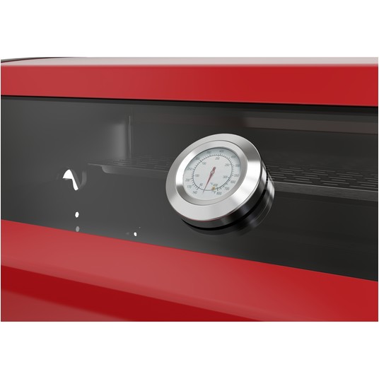 GRILL GAZ. OKAYA 4+1, 14,2KW, CZERWONY -zdjęcie numer 12