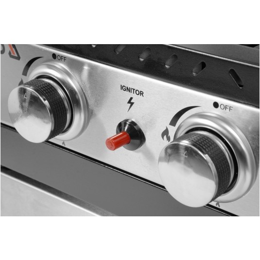 GRILL GAZOWY 3+1 STAL NIERDZEWNA 11,2KW -zdjęcie numer 6