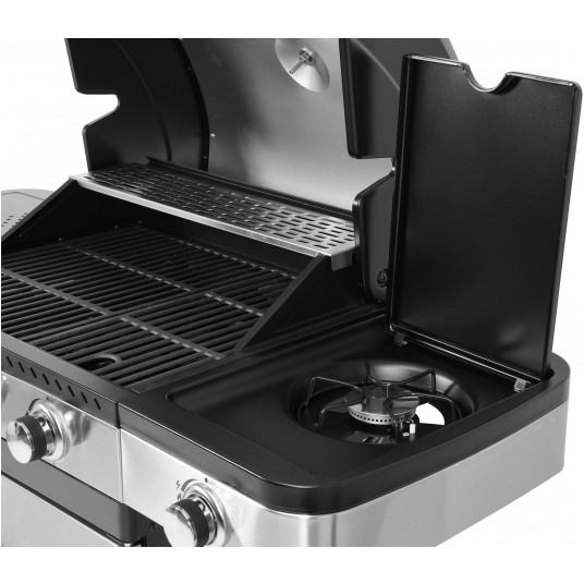 GRILL GAZOWY 3+1 STAL NIERDZEWNA 11,2KW -zdjęcie numer 12