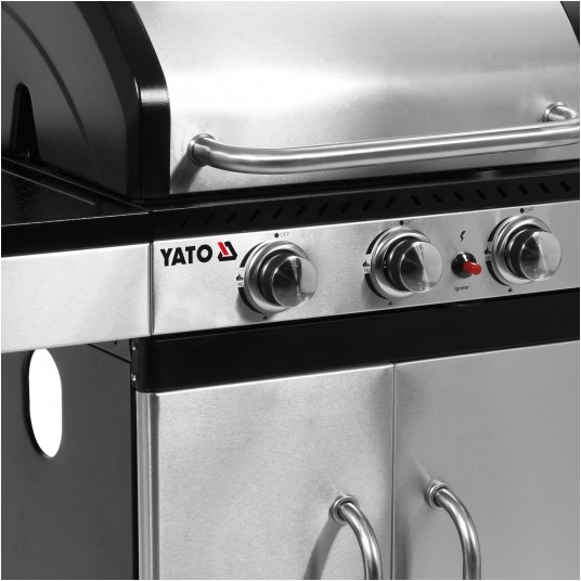 GRILL GAZOWY 3+1 STAL NIERDZEWNA 11,2KW -zdjęcie numer 11