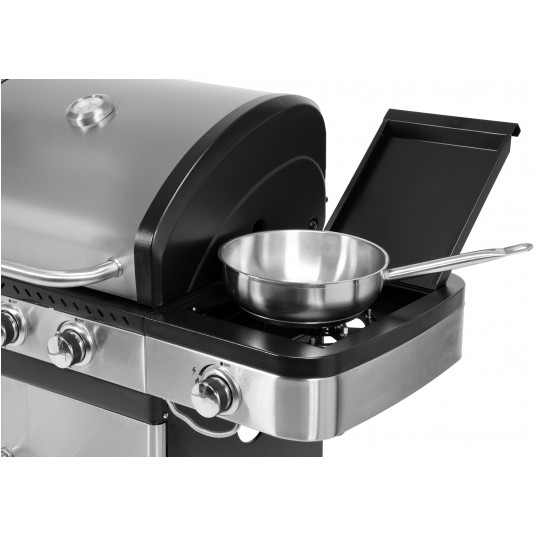 GRILL GAZOWY 3+1 STAL NIERDZEWNA 11,2KW -zdjęcie numer 19