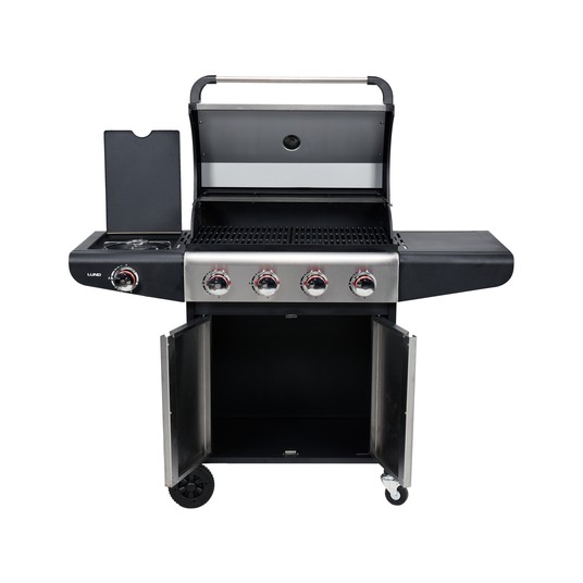 GRILL GAZOWY 3+1 STAL NIERDZEWNA 12,8 KW -zdjęcie numer 4