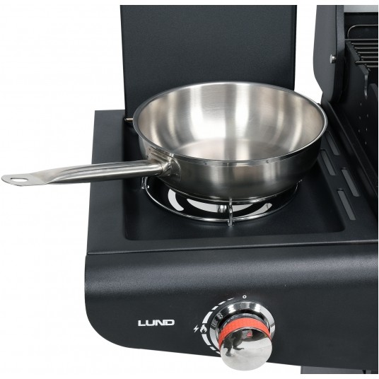 GRILL GAZOWY 3+1 STAL NIERDZEWNA 12,8 KW -zdjęcie numer 8