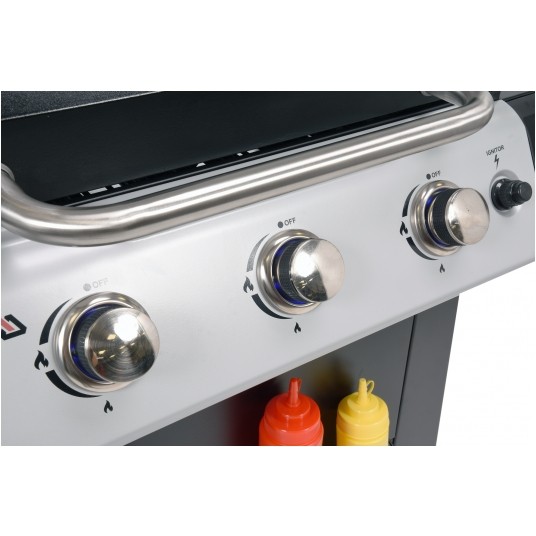 GRILL GAZOWY 3 PALNIKI; 9KW; LED -zdjęcie numer 12