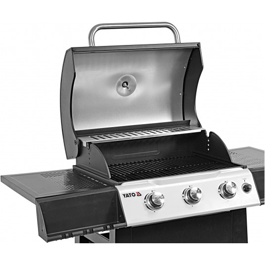 GRILL GAZOWY 3 PALNIKI; 9KW; LED -zdjęcie numer 4