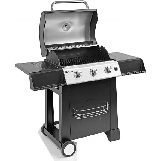 GRILL GAZOWY 3 PALNIKI; 9KW; LED -zdjęcie numer 3