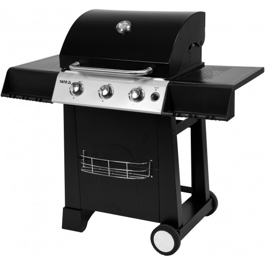 GRILL GAZOWY 3 PALNIKI; 9KW; LED -zdjęcie numer 2