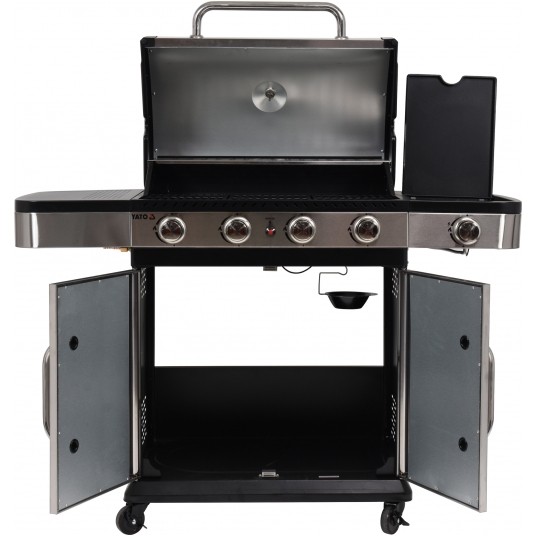 GRILL GAZOWY 4+1 STAL NIERDZEWNA 14,2KW -zdjęcie numer 5