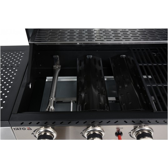 GRILL GAZOWY 4+1 STAL NIERDZEWNA 14,2KW -zdjęcie numer 20