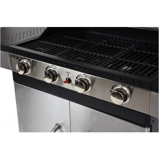 GRILL GAZOWY 4+1 STAL NIERDZEWNA 14,2KW -zdjęcie numer 10