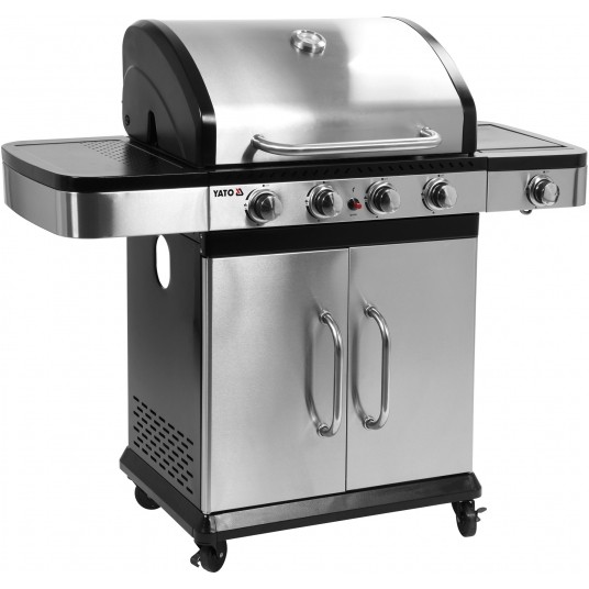 GRILL GAZOWY 4+1 STAL NIERDZEWNA 14,2KW -zdjęcie numer 8