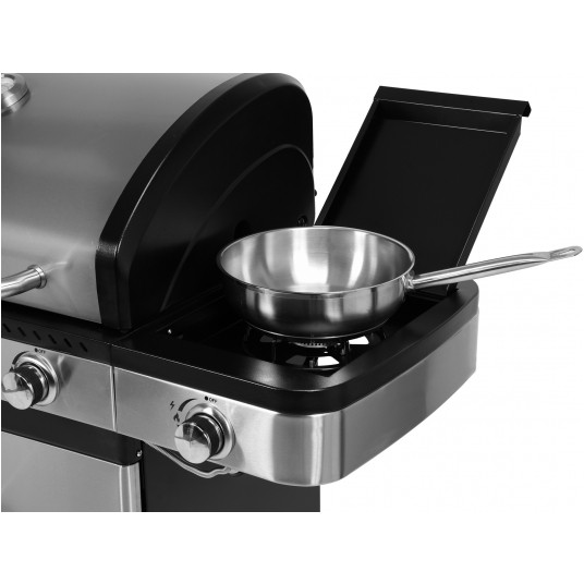 GRILL GAZOWY 4+1 STAL NIERDZEWNA 14,2KW -zdjęcie numer 16