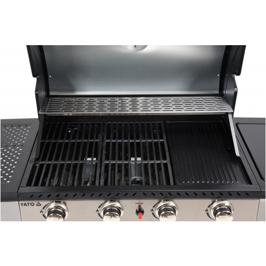 GRILL GAZOWY 4+1 STAL NIERDZEWNA 14,2KW -zdjęcie numer 22