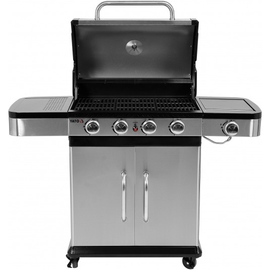 GRILL GAZOWY 4+1 STAL NIERDZEWNA 14,2KW -zdjęcie numer 33