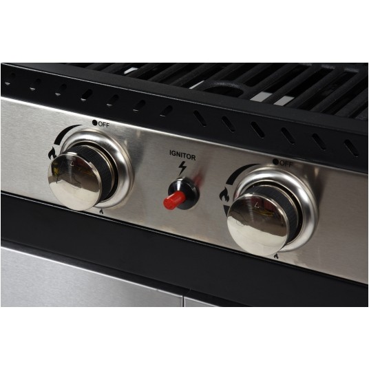 GRILL GAZOWY 4+1 STAL NIERDZEWNA 14,2KW -zdjęcie numer 18