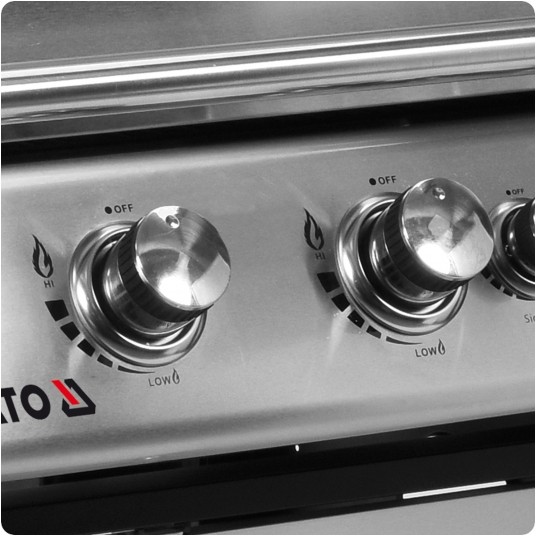 GRILL GAZOWY 4+1 STAL NIERDZEWNA 16KW -zdjęcie numer 20