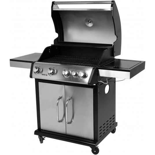 GRILL GAZOWY 4+1 STAL NIERDZEWNA 16KW -zdjęcie numer 5