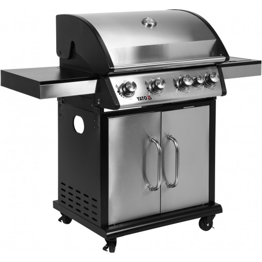 GRILL GAZOWY 4+1 STAL NIERDZEWNA 16KW -zdjęcie numer 7