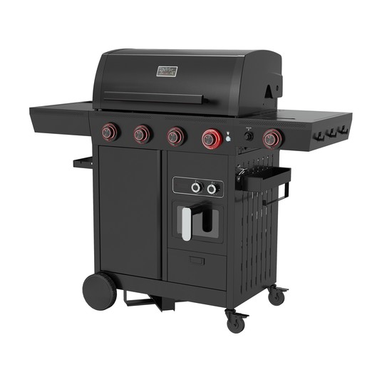 GRILL GAZOWY 4+1 Z FRYTK. BEZTŁ,16KW -zdjęcie numer 12