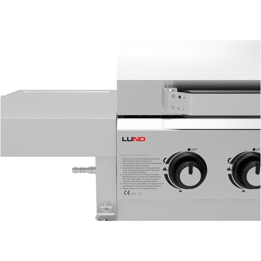 GRILL GAZOWY 4+1 ŻELIW RUSZT, 14,5KW -zdjęcie numer 16