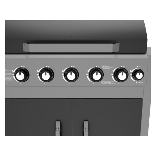 GRILL GAZOWY 5+1 ŻELIW RUSZT, 17,5KW -zdjęcie numer 5