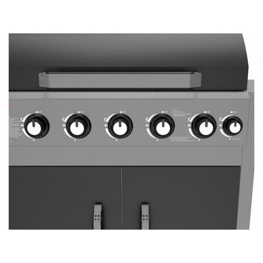 GRILL GAZOWY 5+1 ŻELIW RUSZT, 17,5KW -zdjęcie numer 5