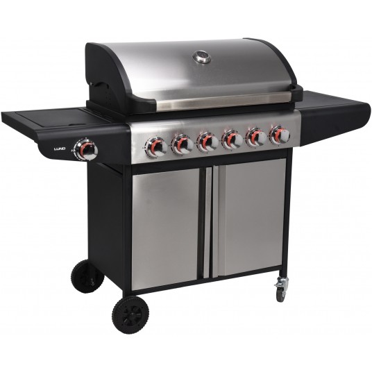 GRILL GAZOWY 6+1 STAL NIERDZEWNA 18,2KW -zdjęcie numer 11