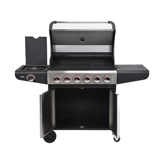 GRILL GAZOWY 6+1 STAL NIERDZEWNA 18,2KW -zdjęcie numer 9