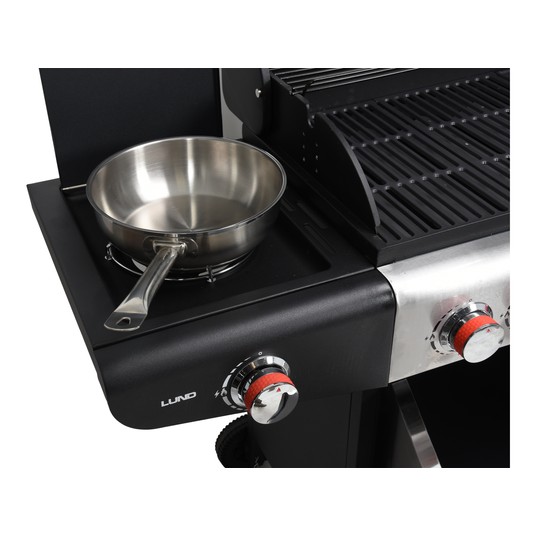 GRILL GAZOWY 6+1 STAL NIERDZEWNA 18,2KW -zdjęcie numer 10