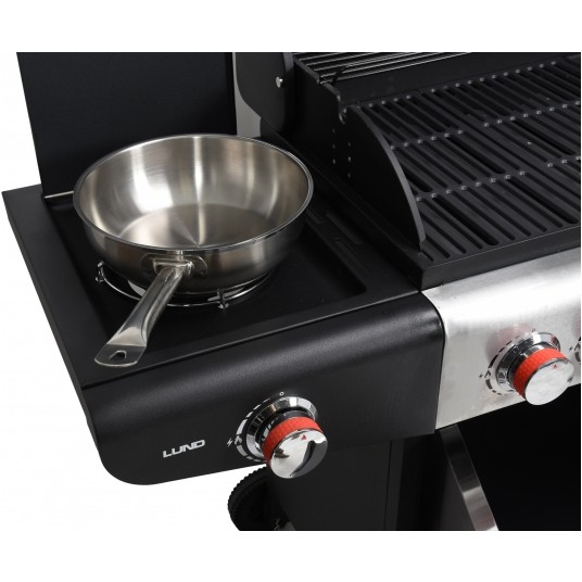 GRILL GAZOWY 6+1 STAL NIERDZEWNA 18,2KW -zdjęcie numer 6